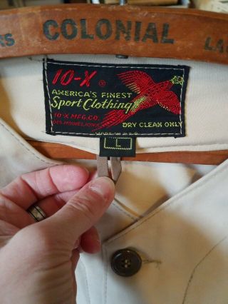 Vintage 10 - X Americas Finest Sport Clothing Hunting Shooting Jacket Mens Large 2