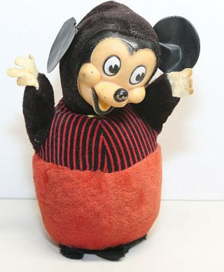 Vintage Gund Mickey Mouse Roly Poly Walt Disney Productions