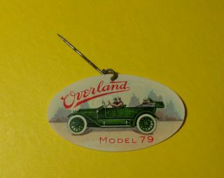 Vintage Overland Model 79/35 H.  P.  $950 - $1075 Stick pin 1 11/16 