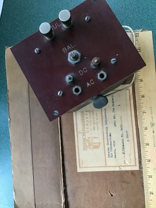 Vintage Broadcast Radio 5k Variable Resistor Potentiometer 25 Watt