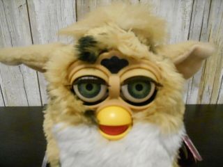 Vintage Furby 1998 Tiger Electronics With Tag & Lable