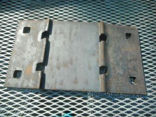 Texas Rr Track Plate Railroad Tie Base Double Shoulder Usa Steel