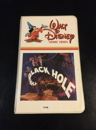 The Black Hole (1979) 80s Vhs Walt Disney Home Video Sci - Fi Vintage Rare Cult