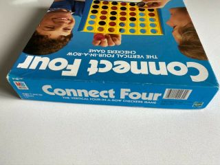 Vintage Milton Bradley CONNECT FOUR Vertical 4 - in - a - Row Checkers Game 1998 3
