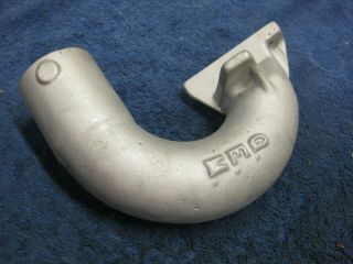 Vintage Kart (go Cart) Gem Products 180° Exhaust Manifold - For Mcculloch Motors