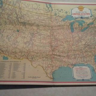 Vintage 1932 Shell Petroleum Corp Shell Gas and Oil Minnesota Road Map 2