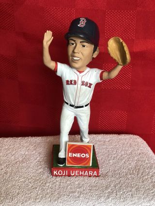 Rare Koji Uehara 19 Boston Red Sox Bobble Head World Series Champion Eneos 2015