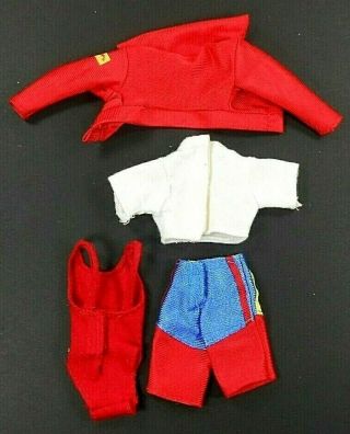 Barbie Vintage Baywatch Lifeguard Clothes 1994 Jacket Top Swimsuit Shorts 3