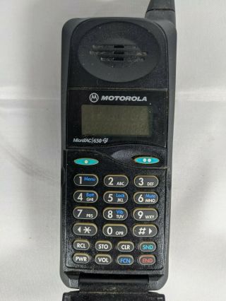 Vintage Motorola MicroTAC 650e Flip Cell Phone Phone Only 3