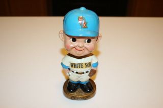 1967 Chicago White Sox Japan Gold Base Blue Cap Bobblehead