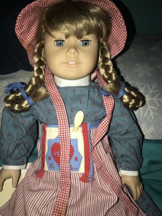 Retired American Girl Doll Kirsten Larson Pleasant Company With Outfit