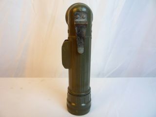 Vintage MX - 991/U U.  S.  Military Angle Signal Flashlight with Color Filter Lenses 3
