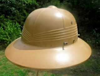 Vintage Walter T Kelley Co Kelly’s Bee Special Hat Beekeeper Pith Helmet Safari