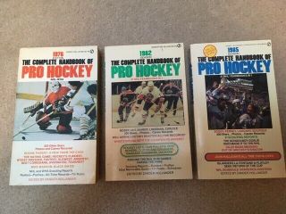 The Complete Handbook Of Pro Hockey And Hockey Scouting Report,  7 Guides