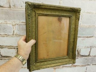 Really Old Picture Frame Antique Fits A 11 Inch X 9 " Painting