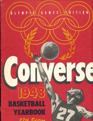 1948 Converse Basketball Yearbook Em Bxconv
