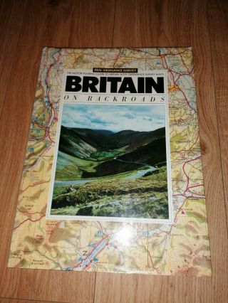 Britain On Back Roads Pan/ordnance Survey - 1985 Isbn 0330285793