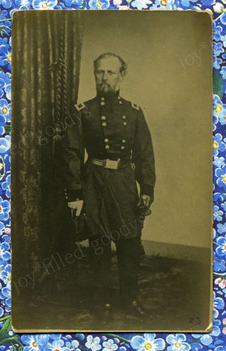 General Don Carlos Buell Civil War Soldier Vintage Photo
