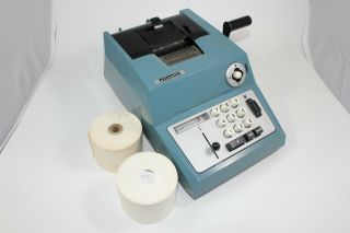 Vintage Olivetti Summa Prima 20 Adding Machine Calculator - Made In Italy - Read