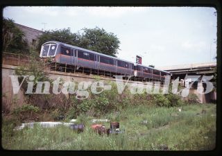 Slide Soac State Of The Art Cars Brooklyn Ny Bmt Subway Kodachrome 1974