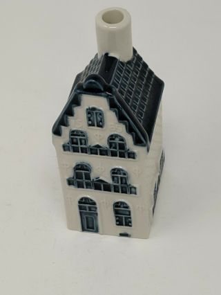Klm No 18 Bols Blue Delft Miniature Canal House Empty Per Regulations