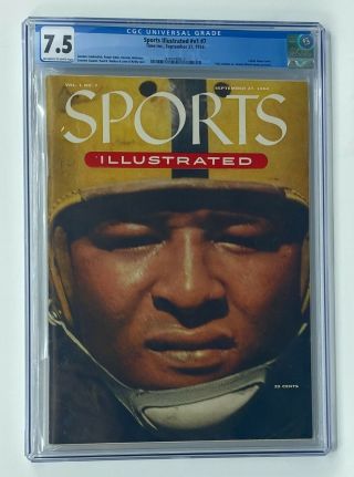 1954 Sports Illustrated V1 7 Cgc 7.  5 Pop 2 Only 1 Higher