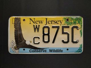 Jersey Conserve Wildlife License Plate