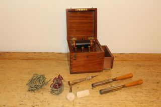 British Made Antique Magneto Electric Shock Therapy Machine For Nervous Diseases