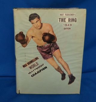1949 Nat Fleischer The Ring Boxing Magazines 12 Months Hard Bound