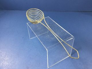 Vintage,  9.  25 " Coiled Wire Metal Egg Separator / Kitchen Utensil