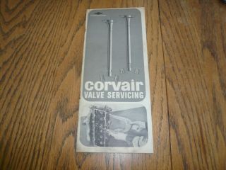 1963/4 Chevrolet Corvair Valve Servicing Booklet - Vintage Cc - 64 - 2 - St - 2