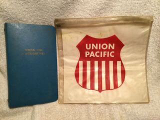 2 Railroad Items: 1989 General Code Of Operating Rules & Union Pacific First Aid