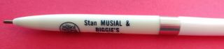 Stan Musial & Biggies - St Louis - Vintage Hotel Restaurant - Ink Pen