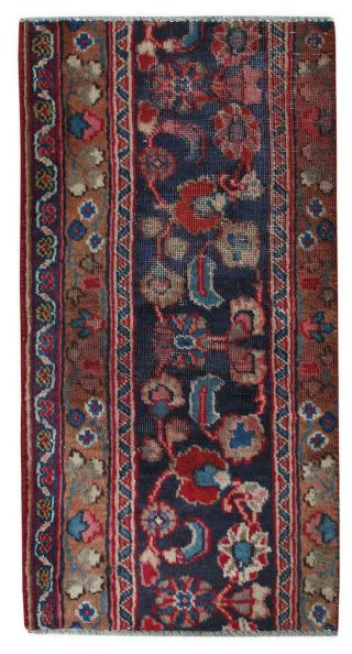 2x3 Oriental Vintage Hand Knotted Traditional Wool Floral Area Rug