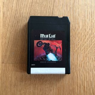 Meatloaf " Bat Out Of Hell " 1977 Vintage 8 - Track Music Tape,  Return