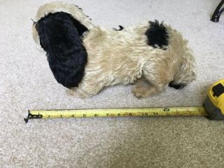 Antique Stuffed Dog.  Most likely a Farnell. 3