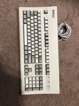 Vintage Dell Mechanical Keyboard (at101w)