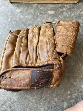 Vintage Nokona Field Model Baseball Glove g11 2