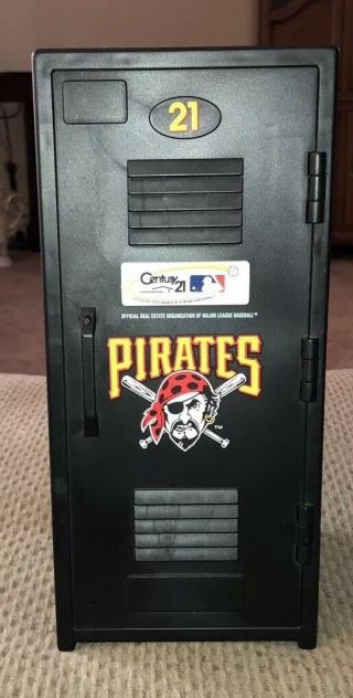 Sga Pittsburgh Pirates Great Roberto Clemente 14 Inch Mini Locker.