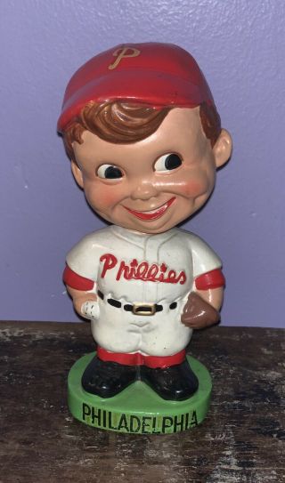 Vintage 1960’s Mlb Philadelphia Phillies Nodder Bobblehead