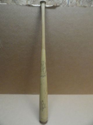 Eddie Mathews Vintage Wooden 34 " Baseball Bat Louisville Slugger Atlanta Braves