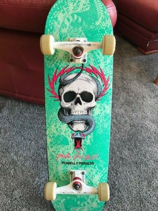 Powell Peralta Mike Mcgill Skull Stateboard Complete Board Set Nos