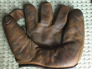 Vintage Leather Wilson 680x Us Army Special Services Softball Glove Mitt