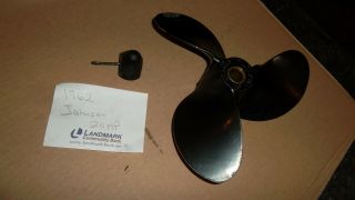 Vintage Johnson Outboard - 3 Blade Propeller 9x10 - 315084 Small Hp - Look