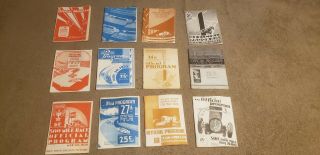 1930 - 1940 Indy 500 Race Programs Reprints 1983
