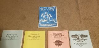 1920 - 1929 indy 500 race programs reprints 1983 2