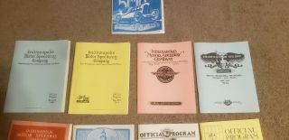 1920 - 1929 indy 500 race programs reprints 1983 3