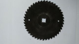 Vintage Circular Saw Blade For Mall Model 60 (& Others),  5 & 1/2 " Dia.