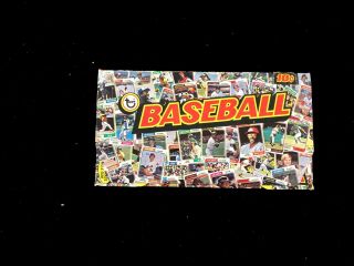 1974 Topps Baseball Wax Box Empty