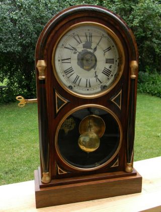 Antique Seth Thomas Kitchen 8 - Day Clock With Alarm.  Circa 1916